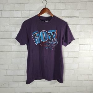 Fox Purple Short Sleeve Tee